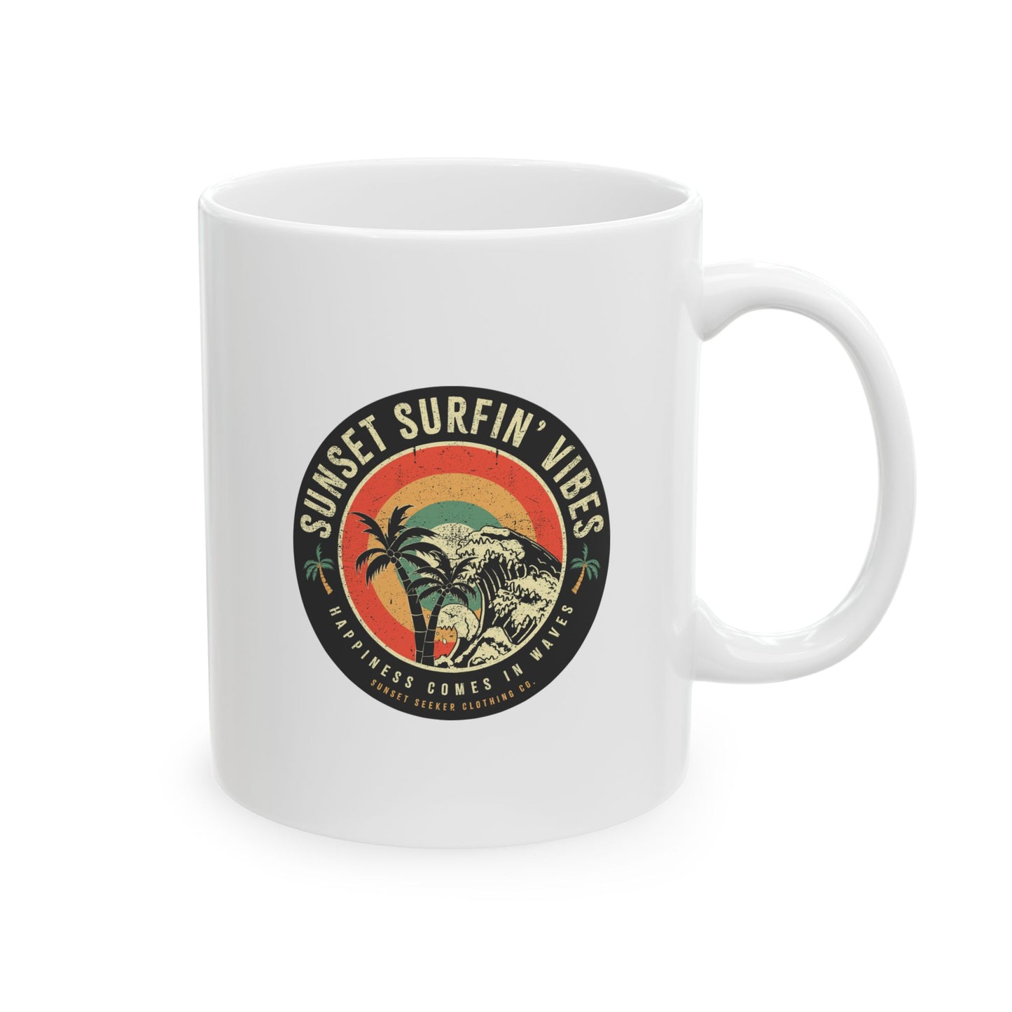 Sunset Surfin' Vibes Coffee Mug