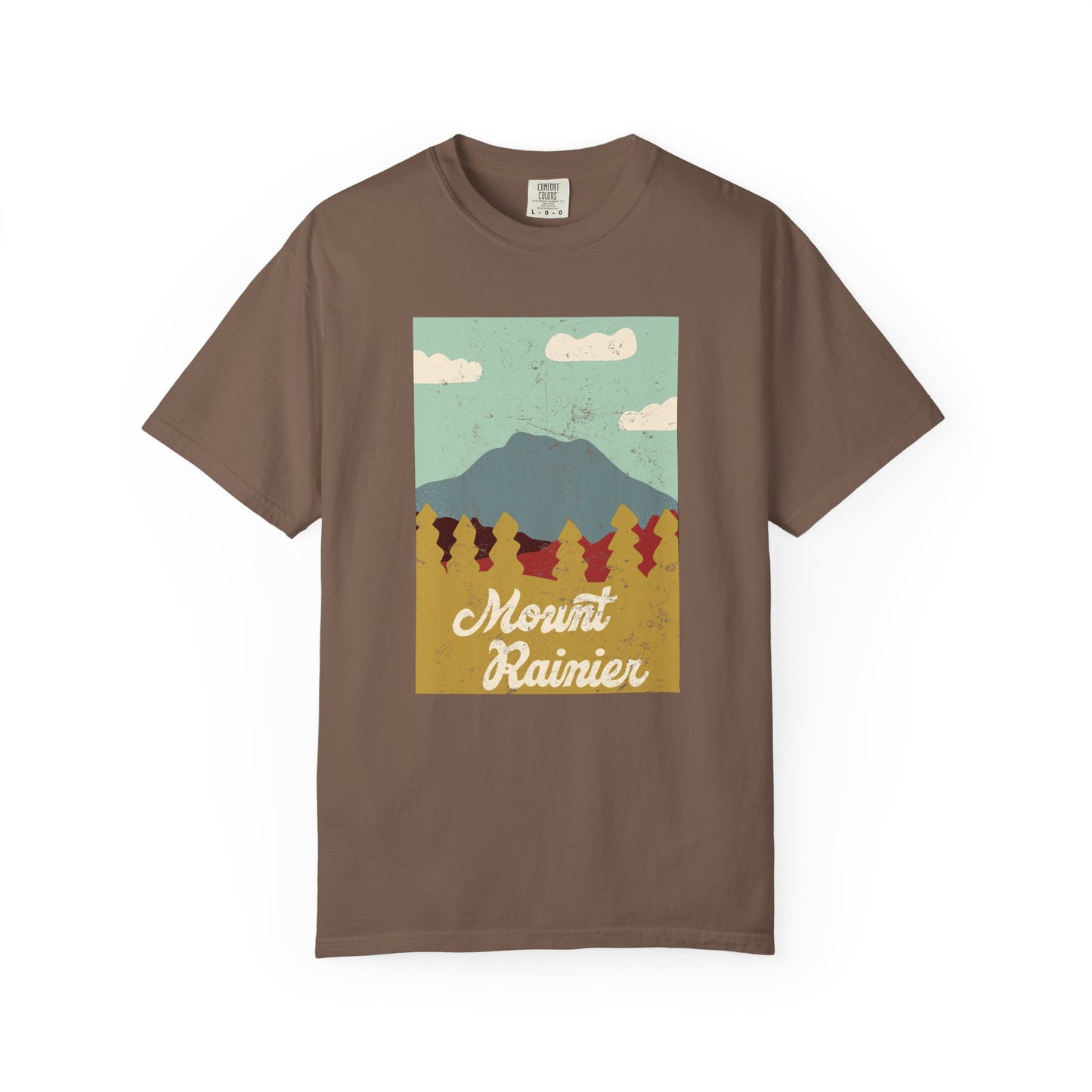 Mount Rainier – Evergreen Skyline Tee