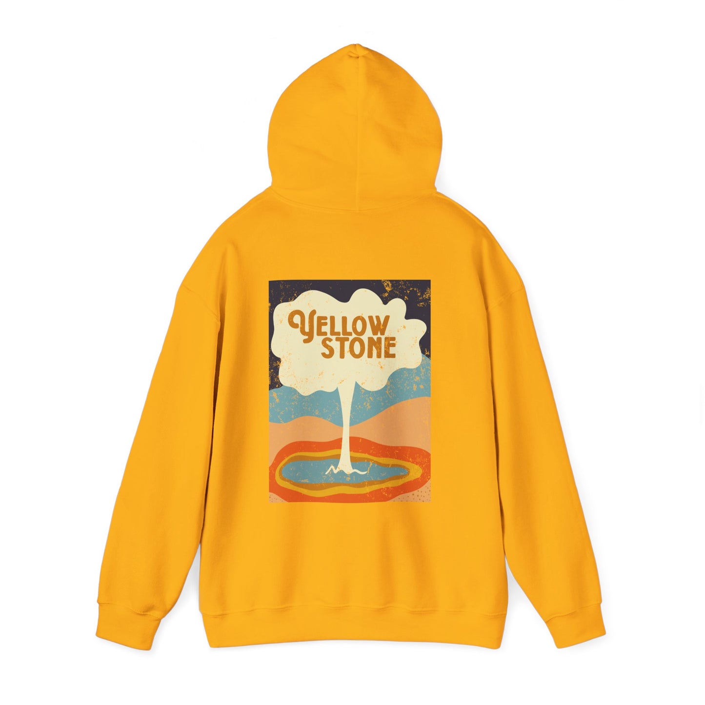 Yellowstone – Retro Geyser Glow Soft Hoodie