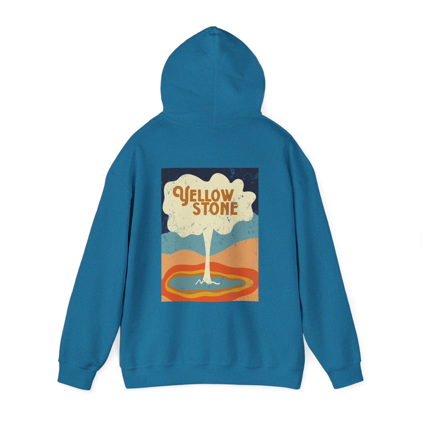 Yellowstone – Retro Geyser Glow Soft Hoodie