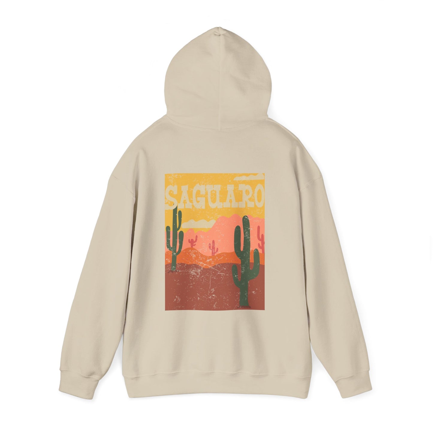 Saguaro – Sonoran Sunset Cactus Soft Hoodie