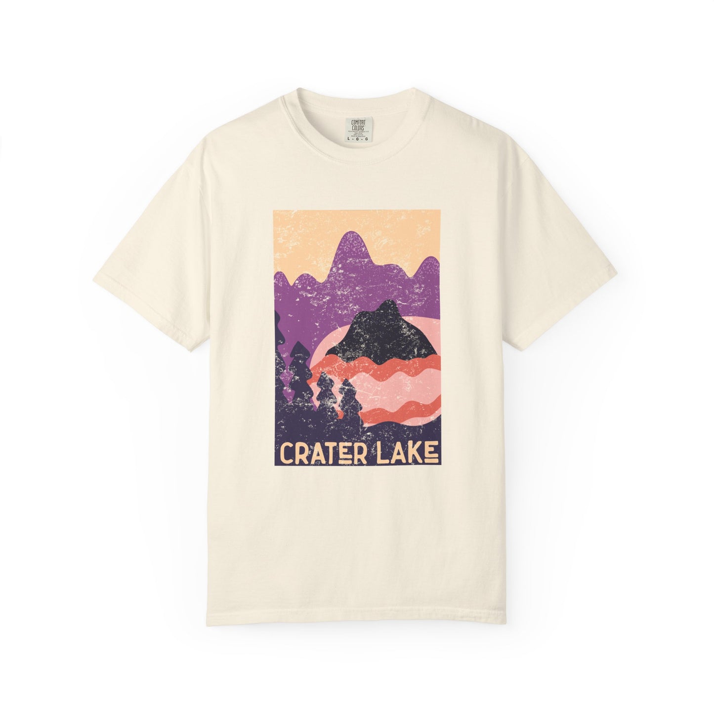 Crater Lake – Twilight Pines Tee