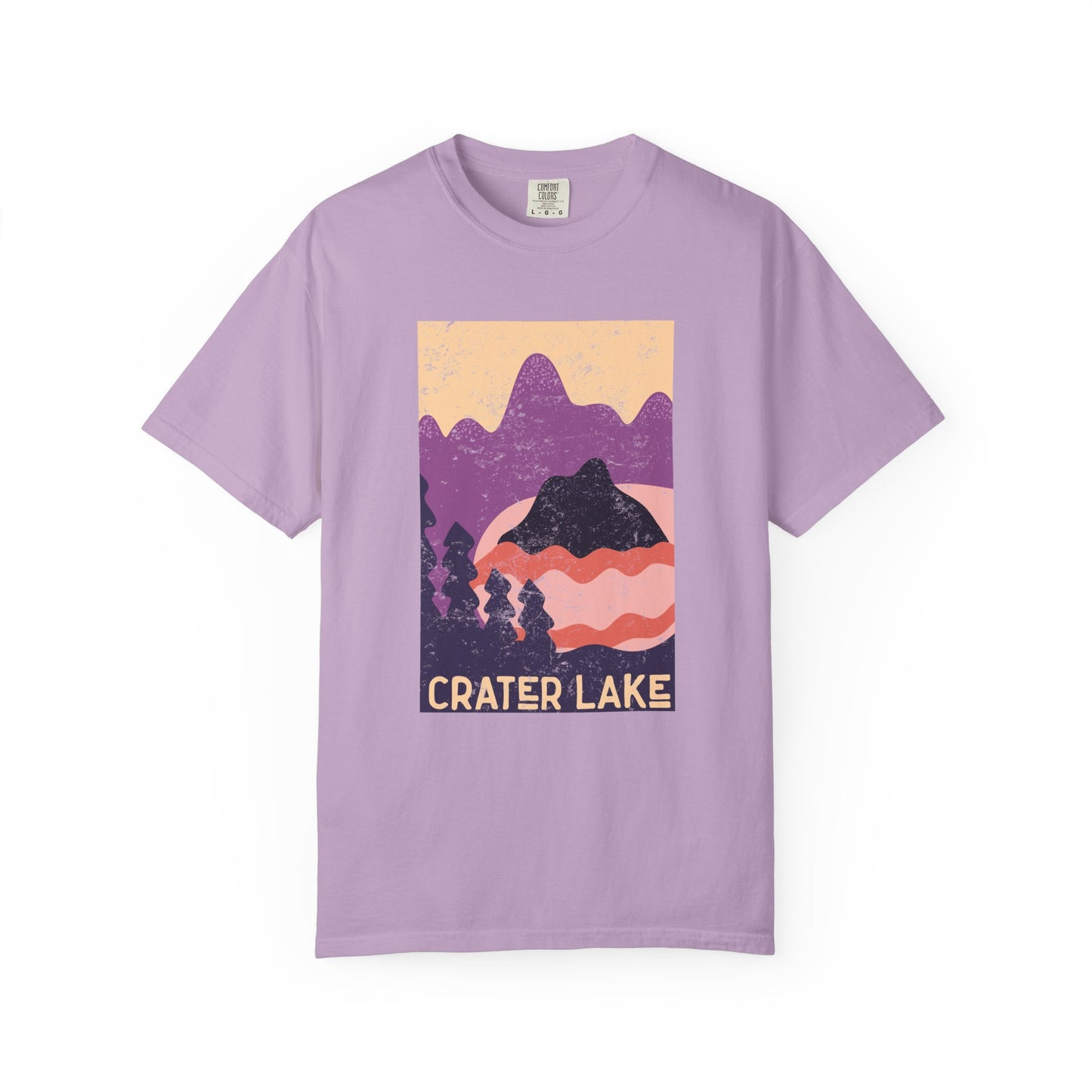 Crater Lake – Twilight Pines Tee