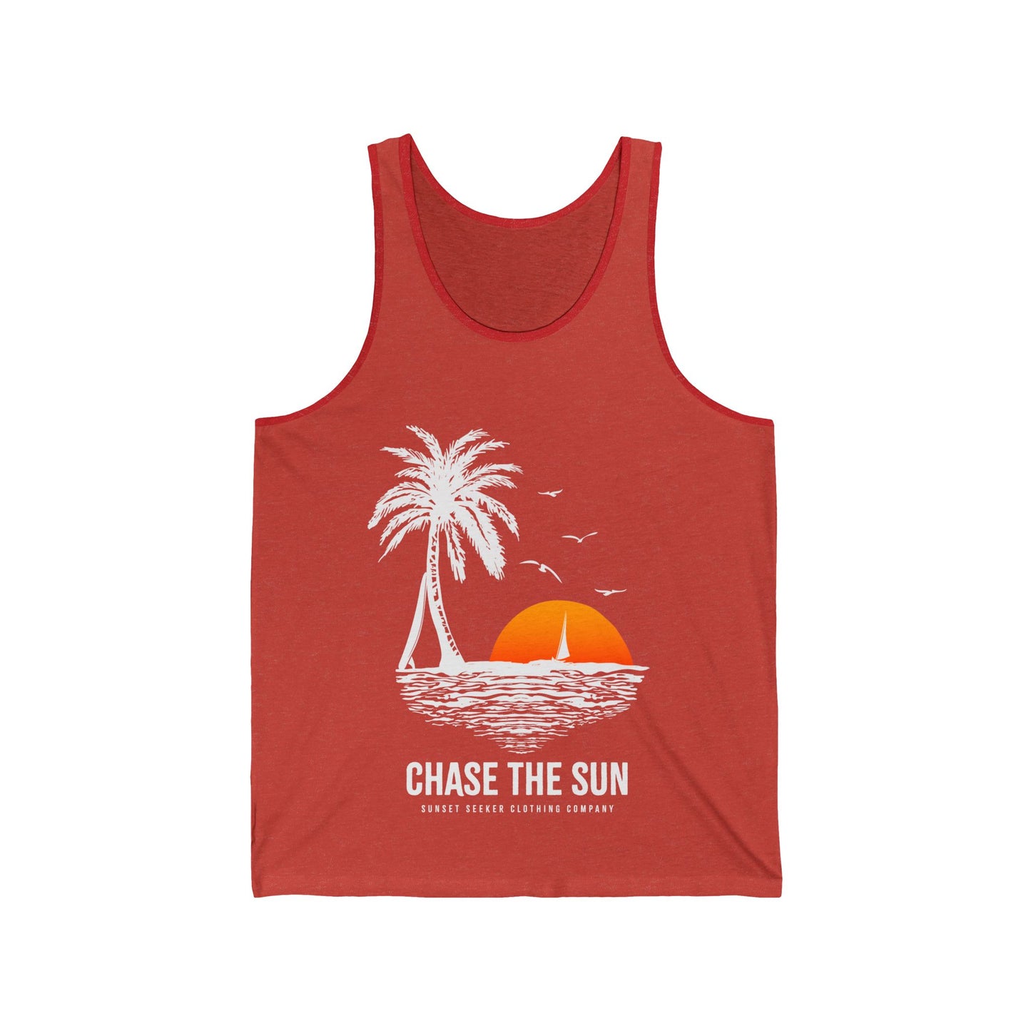 Chase The Sun Surf Island Tank Tee