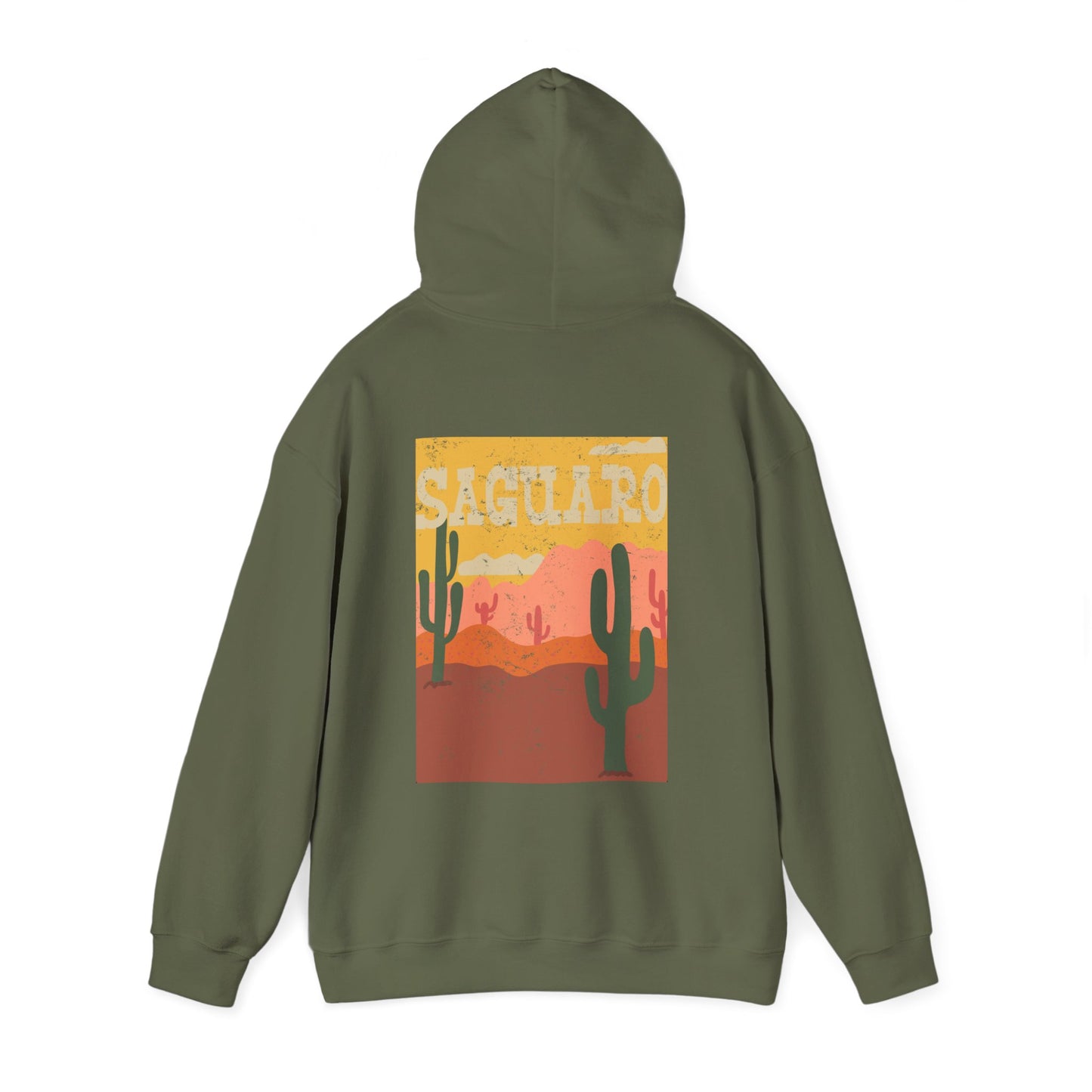 Saguaro – Sonoran Sunset Cactus Soft Hoodie