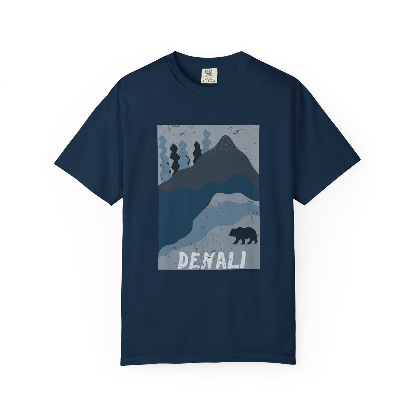 Denali – Midnight Mountain Bear Tee