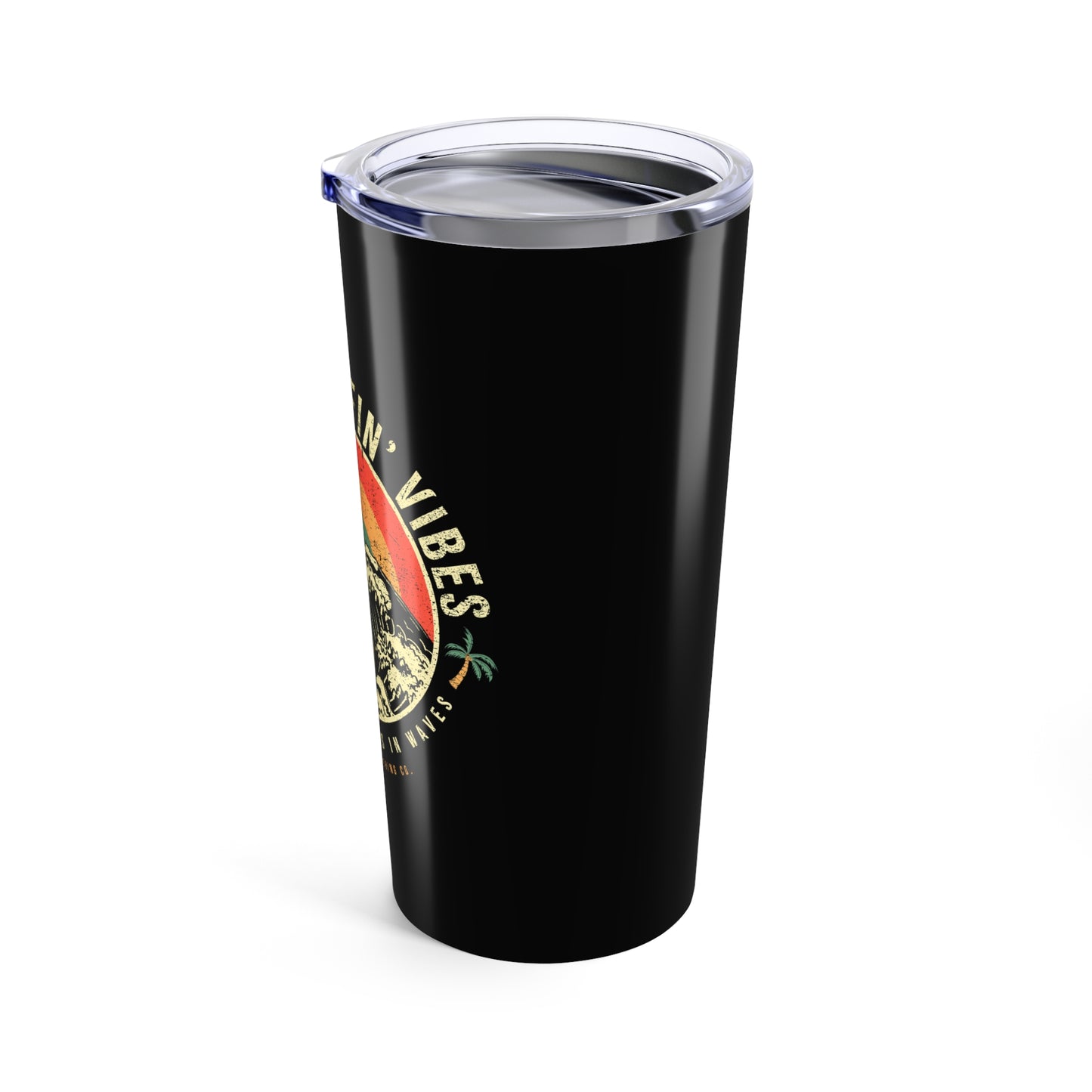 Sunset Surfin' Vibes Stainless Steel Tumbler