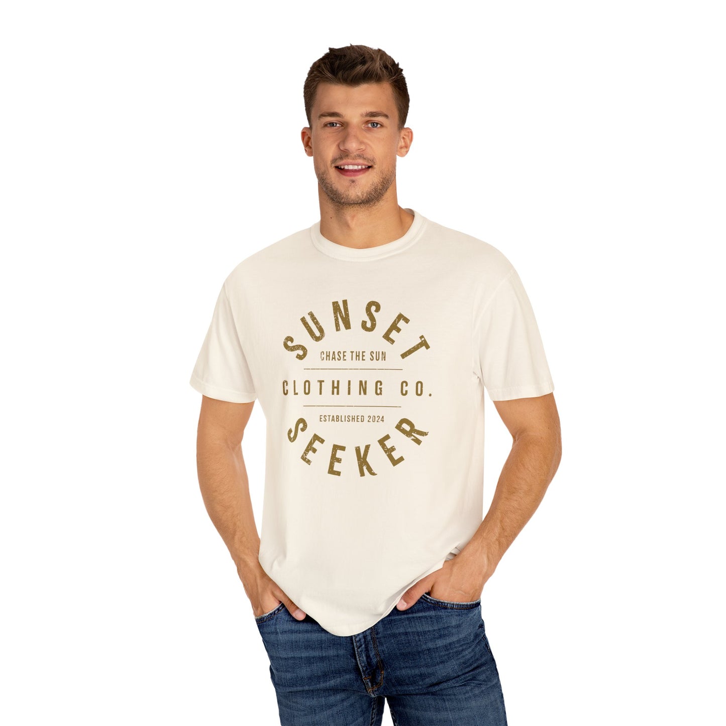 Original Sunset Seeker Brand T-Shirt, We Love Sunsets, Sunset Lover Shirt, Sunset Chaser, Graphic Tee, Summer T-Shirt