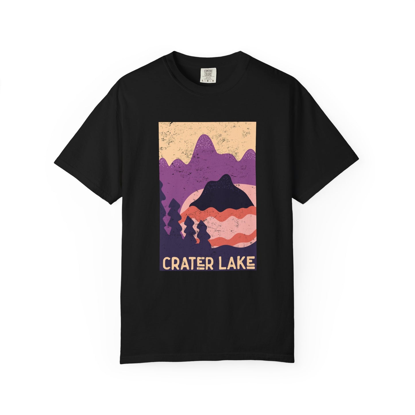 Crater Lake – Twilight Pines Tee