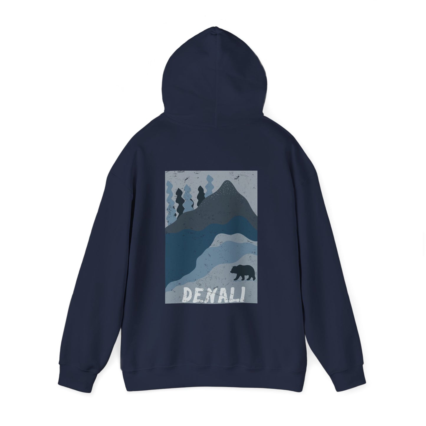 Denali – Midnight Mountain Bear Soft Hoodie