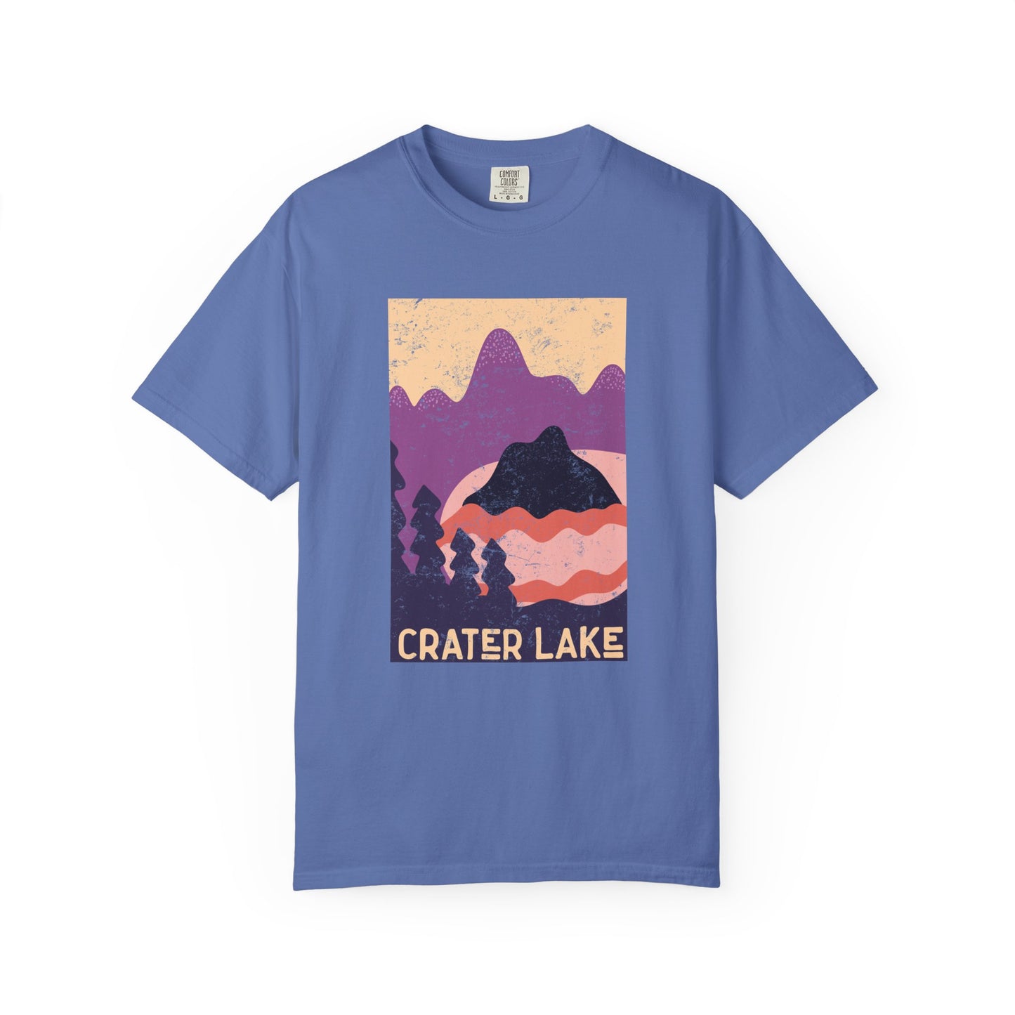Crater Lake – Twilight Pines Tee
