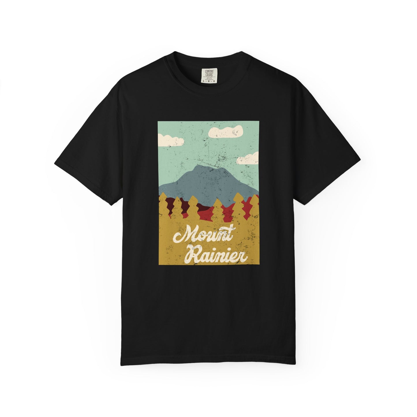 Mount Rainier – Evergreen Skyline Tee