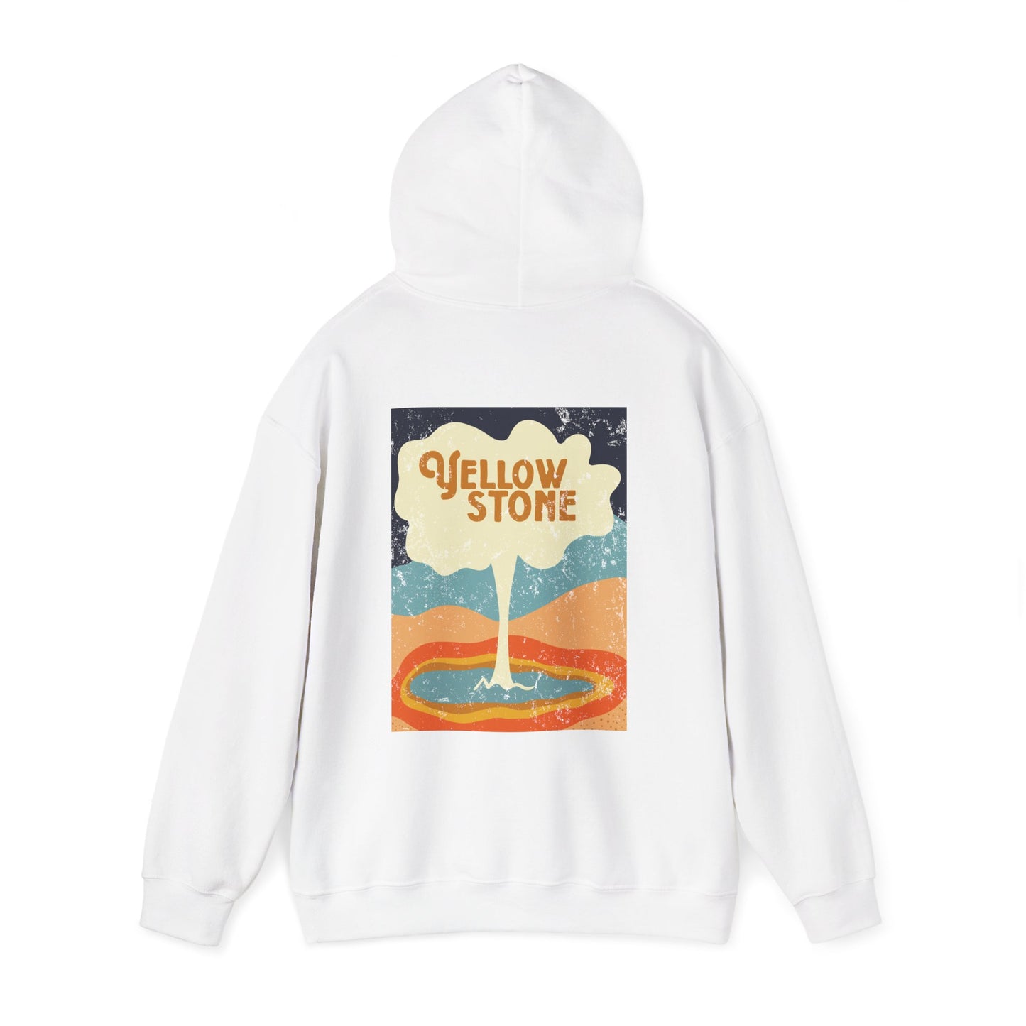 Yellowstone – Retro Geyser Glow Soft Hoodie