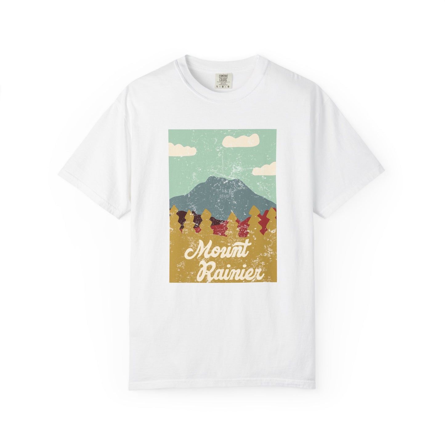 Mount Rainier – Evergreen Skyline Tee