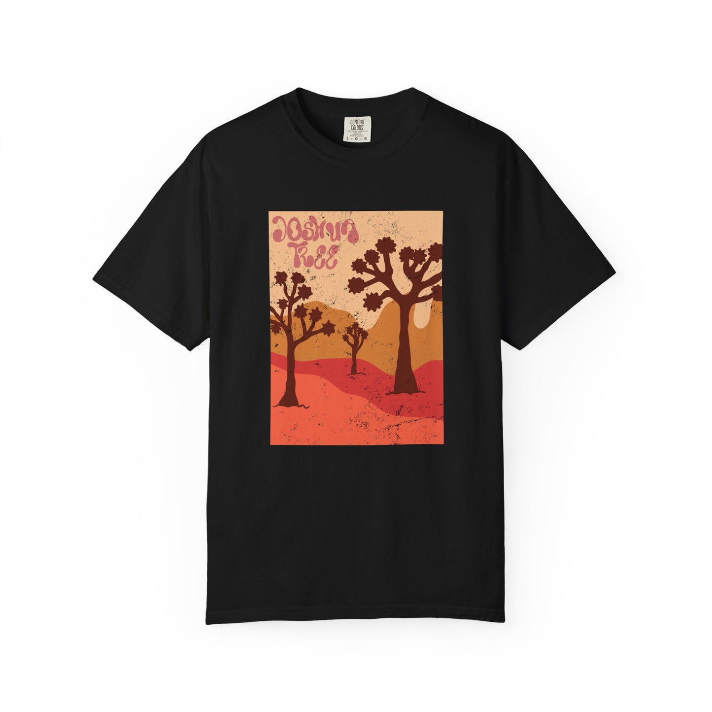 Joshua Tree – Retro Desert Grooves Tee