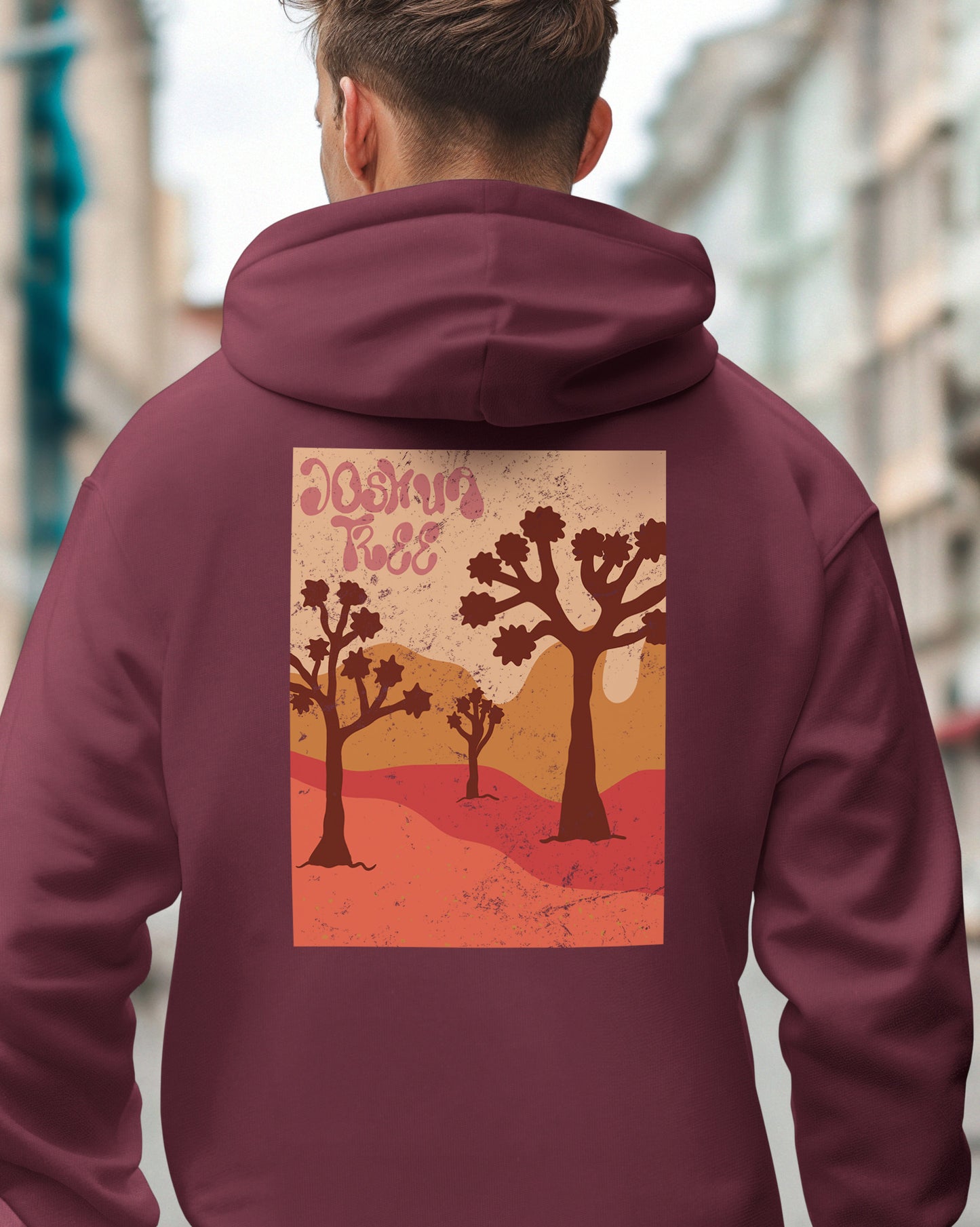 Joshua Tree – Retro Desert Grooves Soft Hoodie