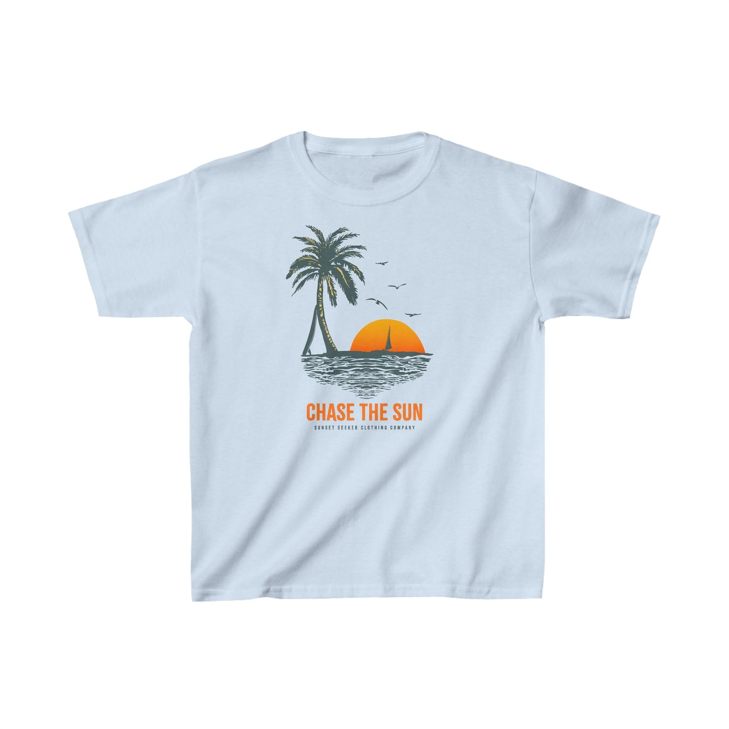 Kids Chase The Sun Cotton Tee (XS-XL)