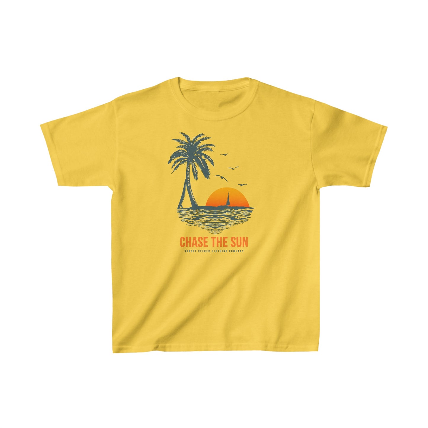 Kids Chase The Sun Cotton Tee (XS-XL)