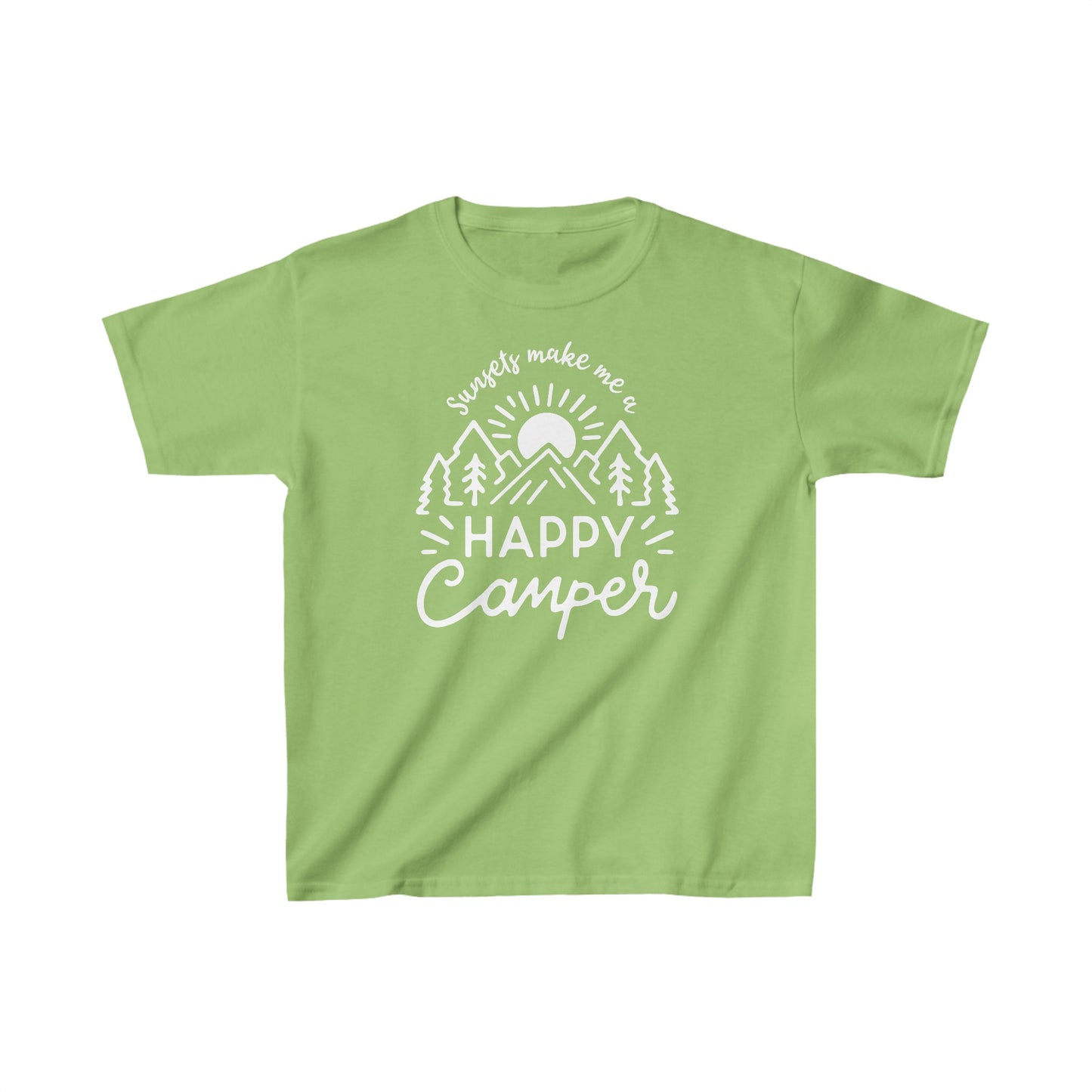 Kids Happy Camper Cotton Tee (XS-XL)