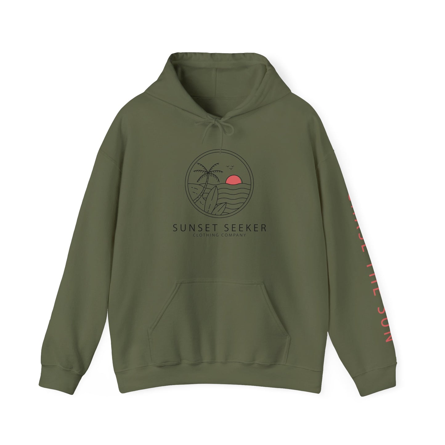 Surfer Island Comfy Hoodie