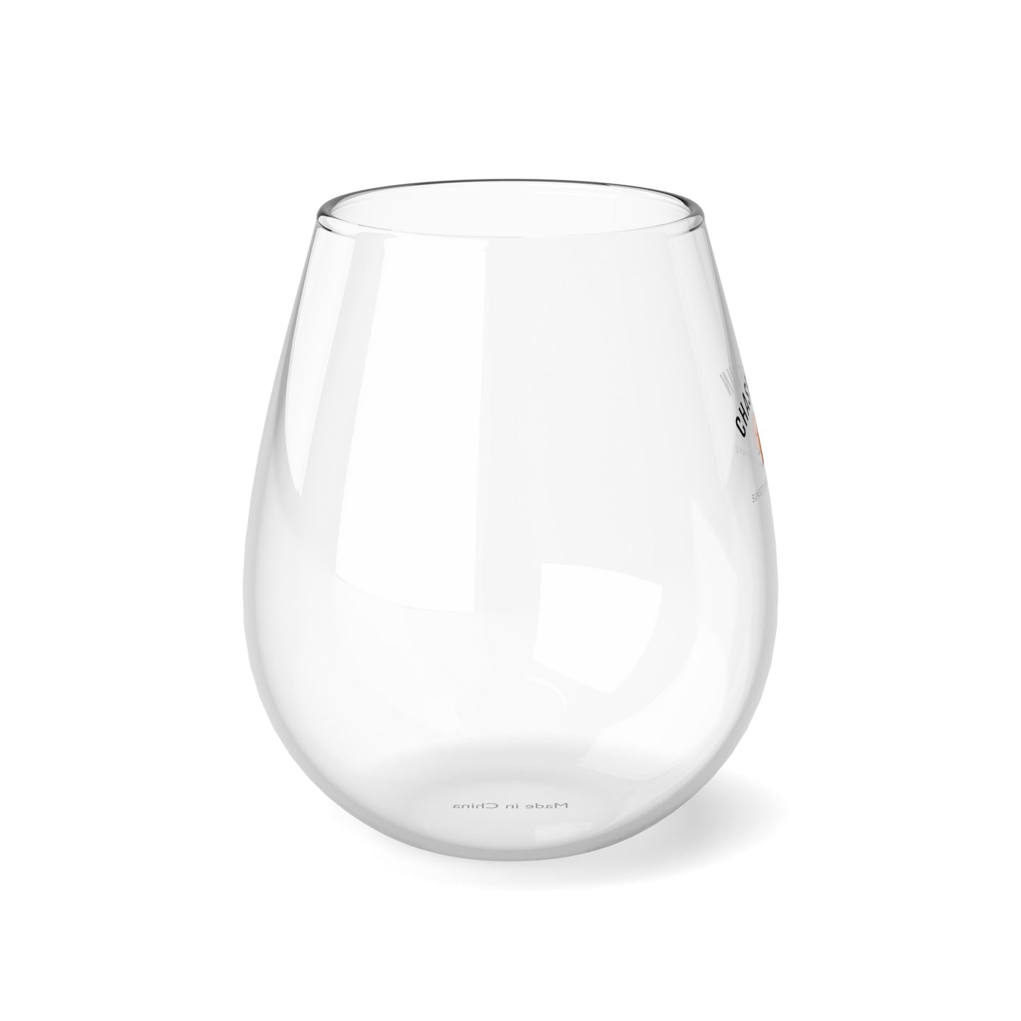 Chase The Sun Stemless Wine Glass