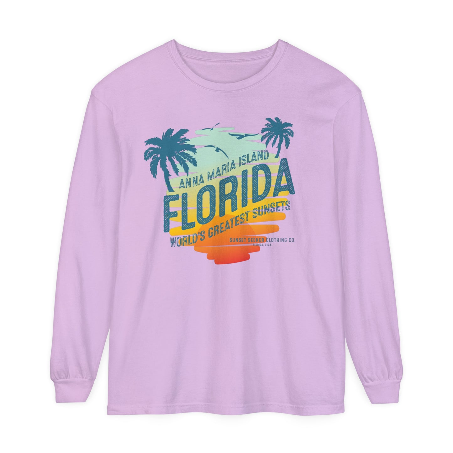 Anna Maria Island Beaches Long Sleeve Tee