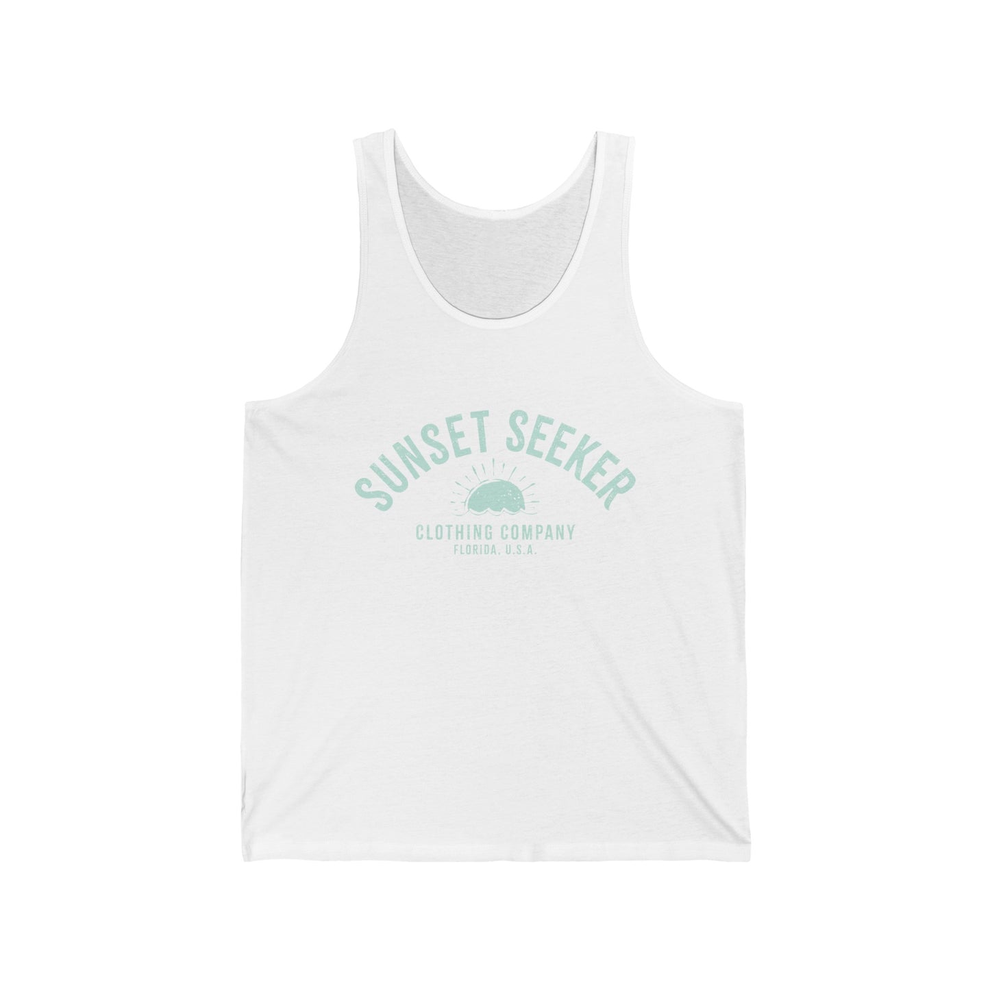 Original Sunset Seeker Brand Unisex Tank Top Tee