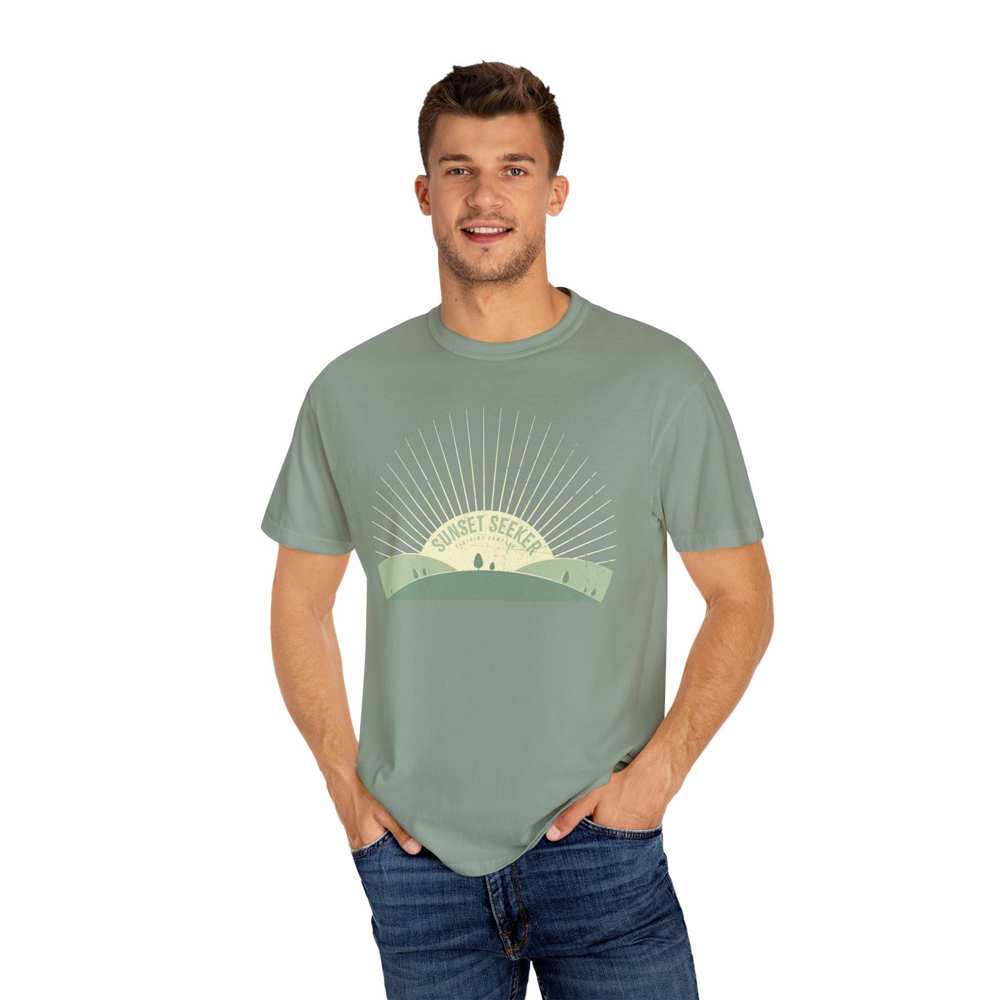 Big Burst Sunset Seeker T-Shirt