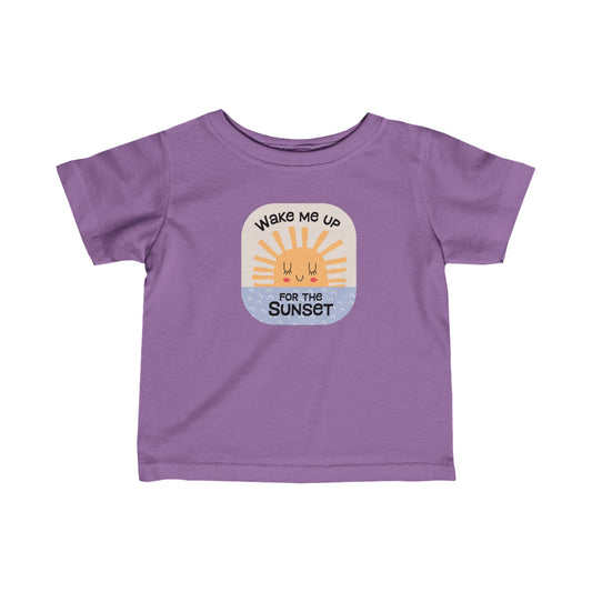 Wake Me Up For The Sunset Baby Tee (6M-24M)