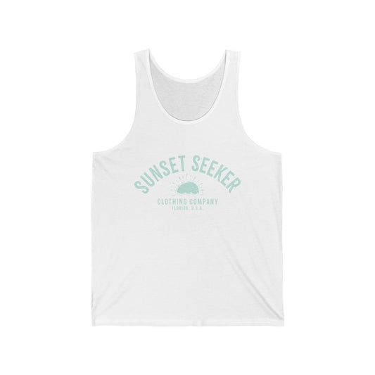 Original Sunset Seeker Brand Unisex Tank Tee