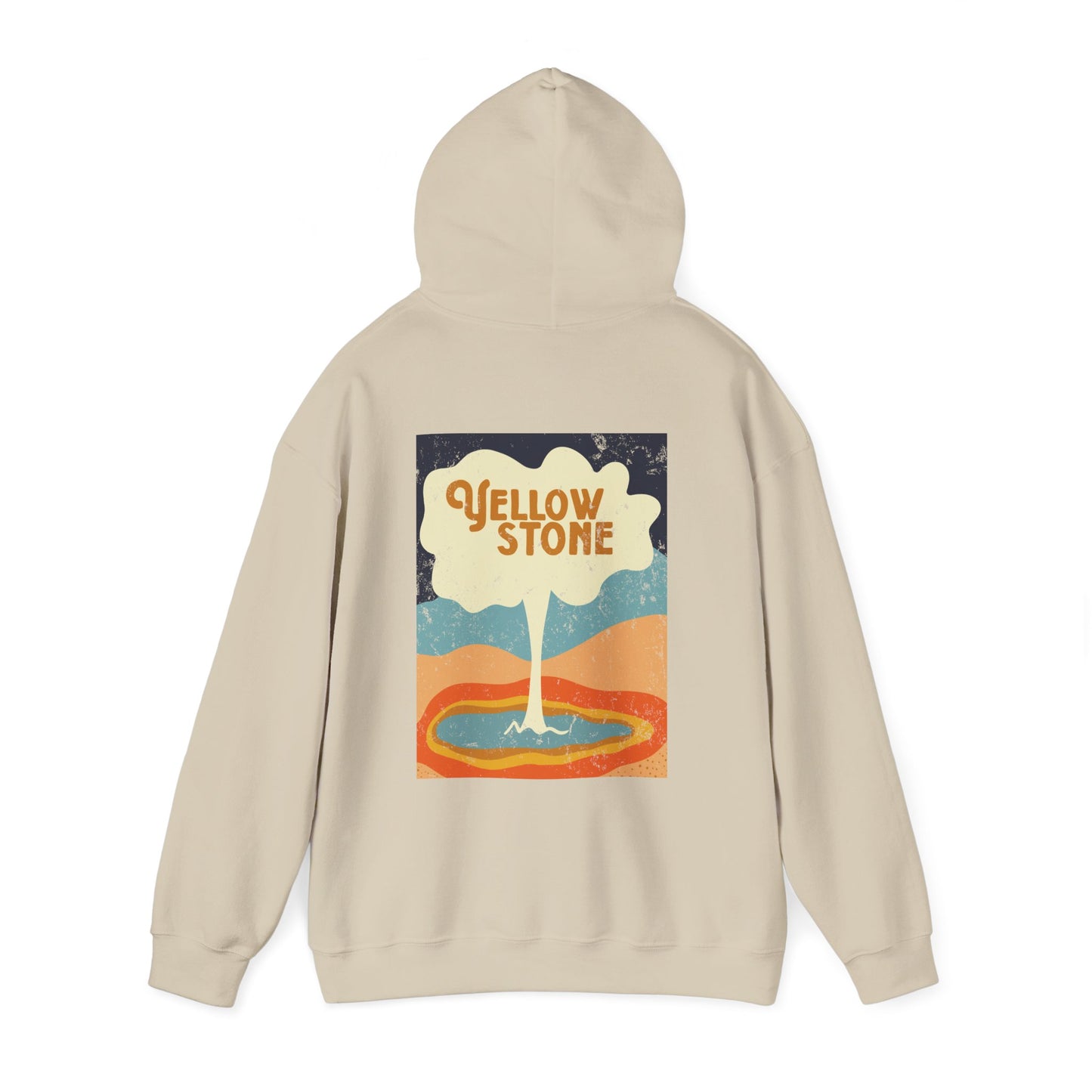 Yellowstone – Retro Geyser Glow Soft Hoodie