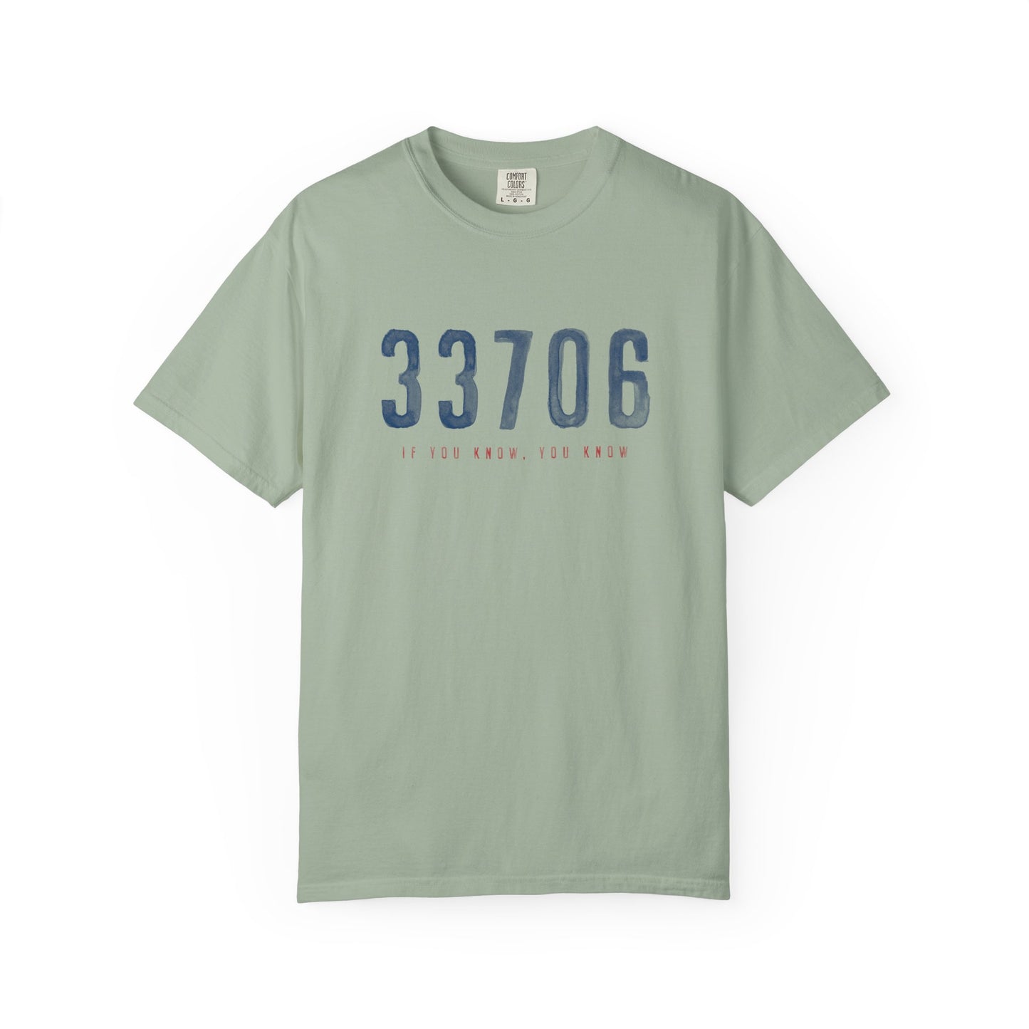 33706 If You Know Colors St. Pete Beach Tee