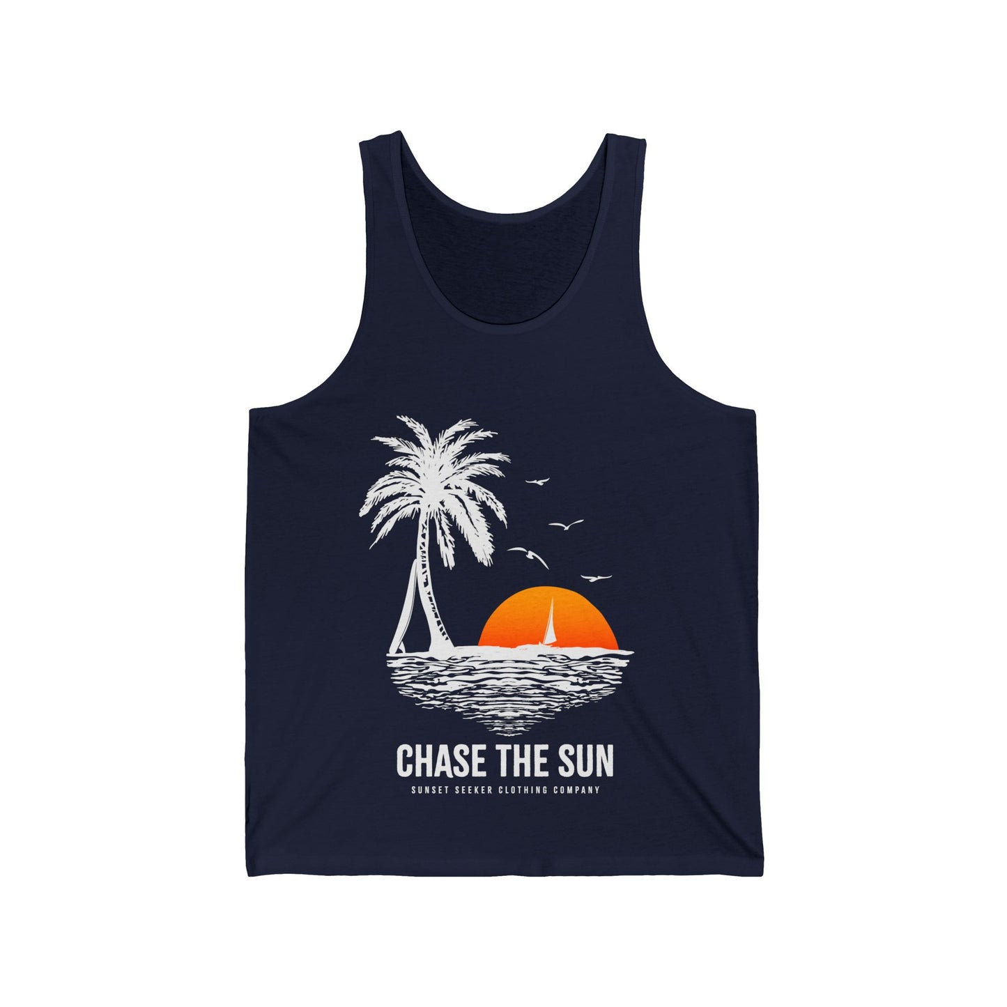 Chase The Sun Surf Island Tank Tee