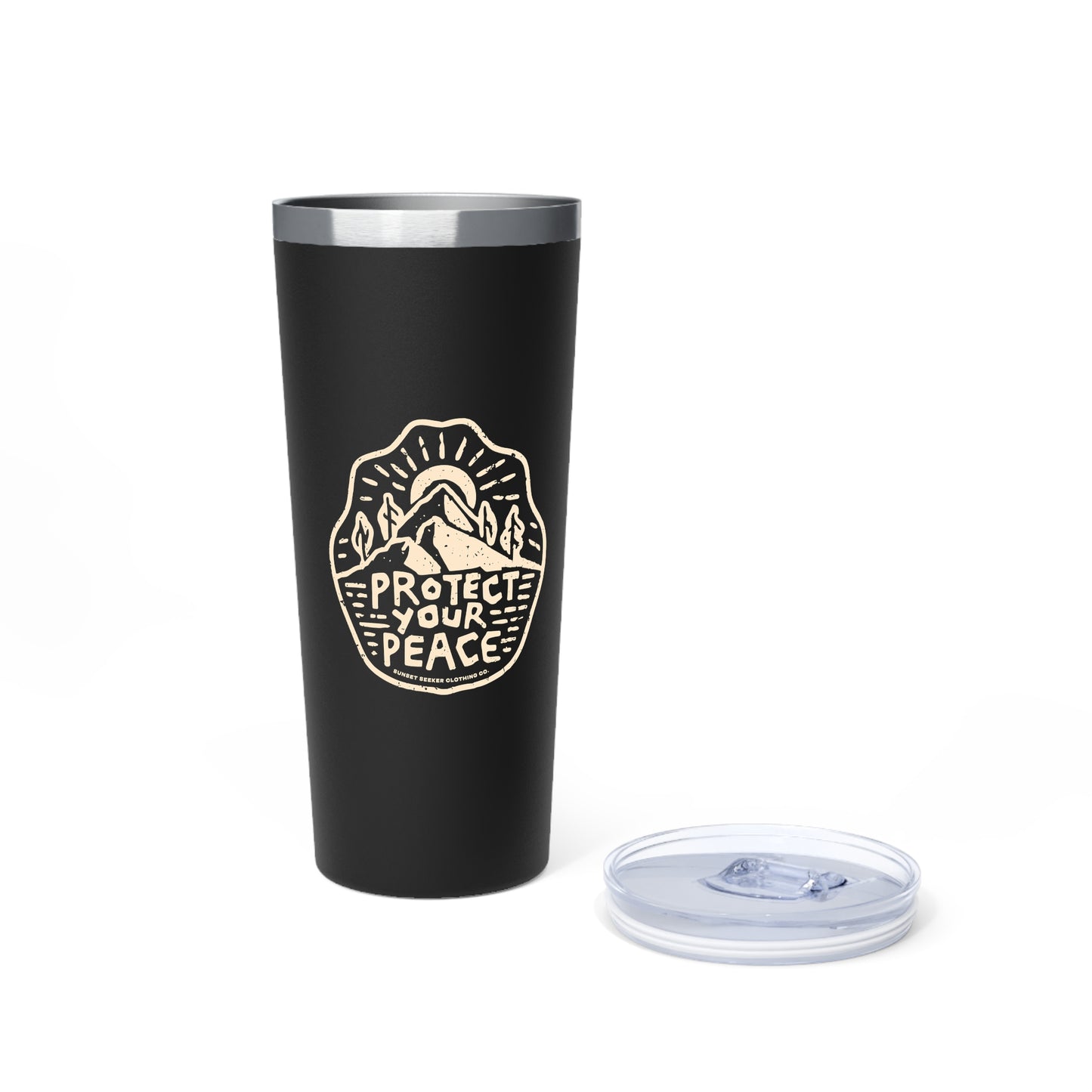 Protect Your Peace 22 oz. Copper Tumbler