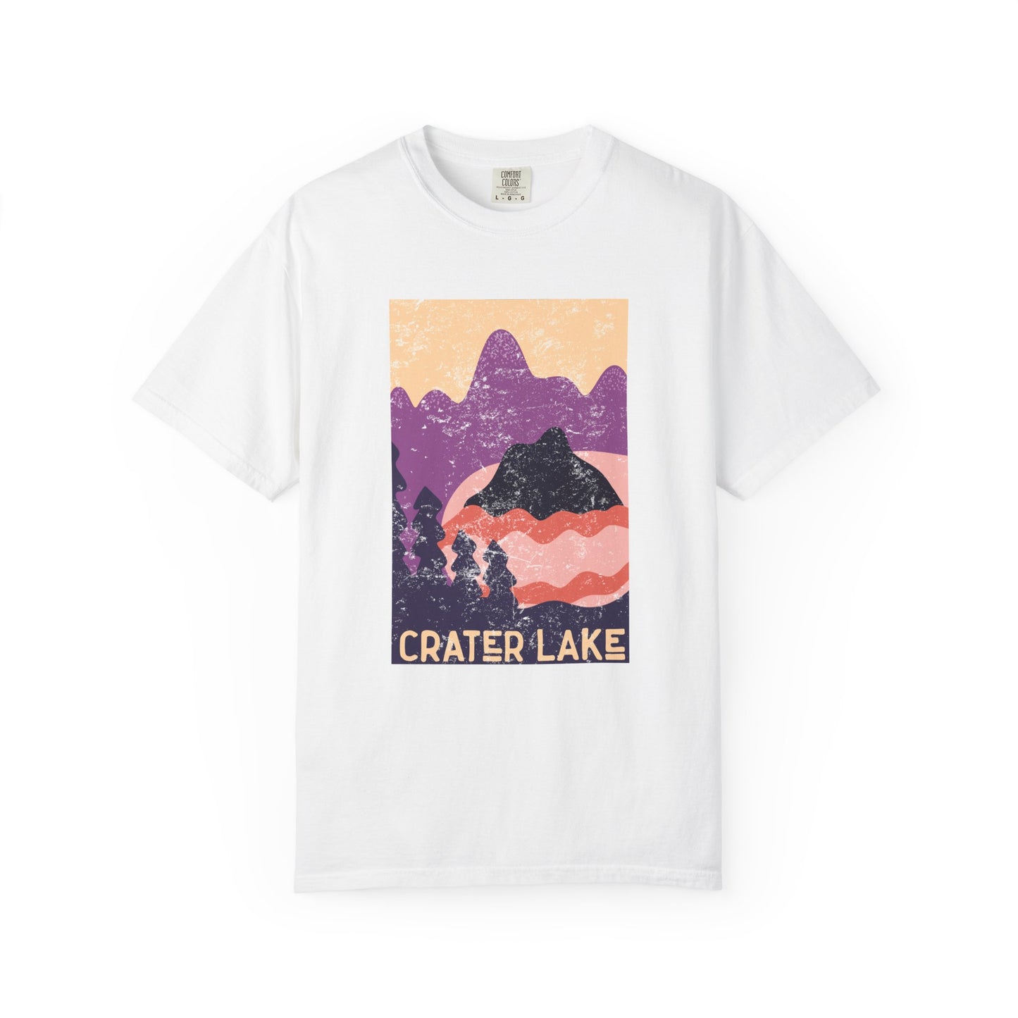 Crater Lake – Twilight Pines Tee