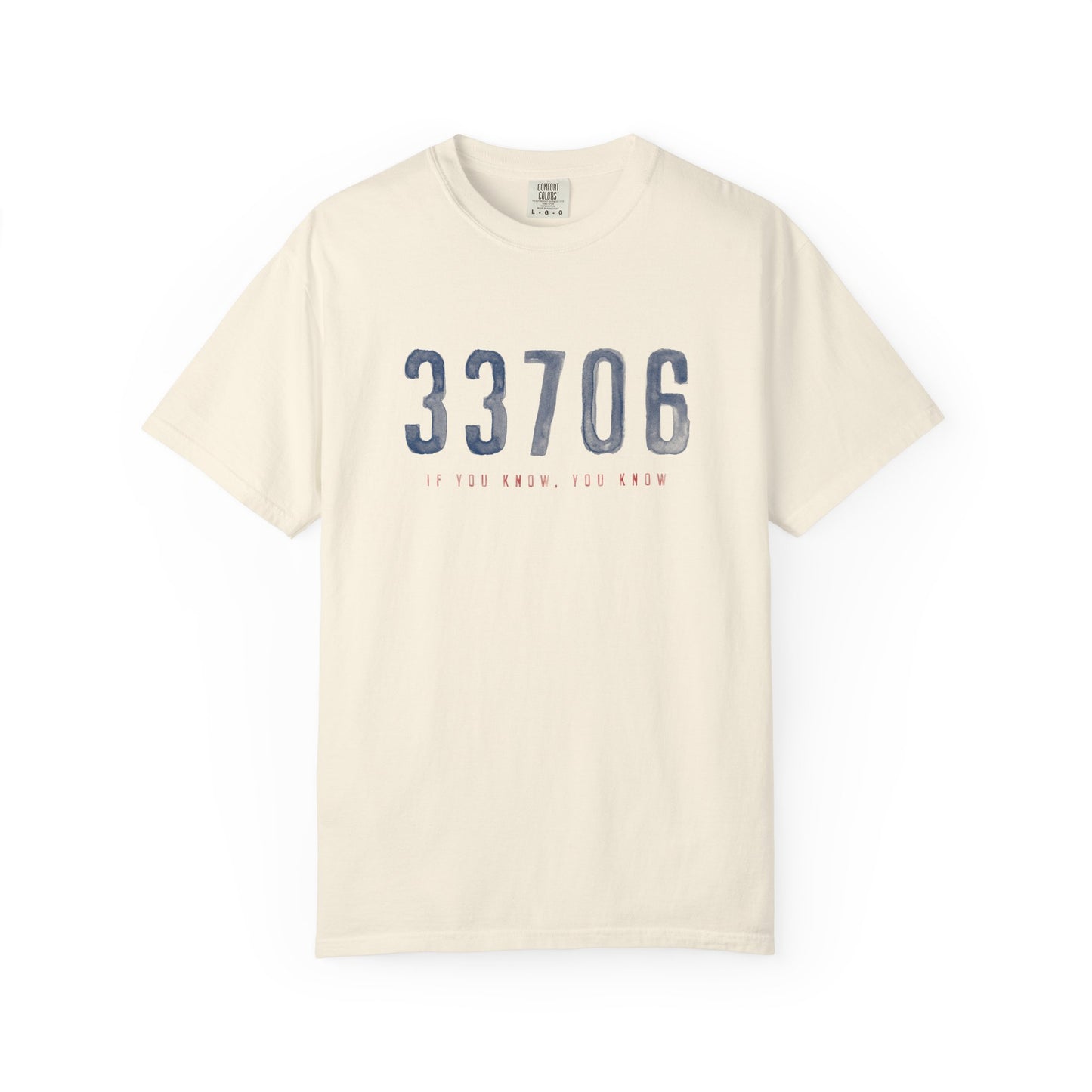 33706 If You Know Colors St. Pete Beach Tee