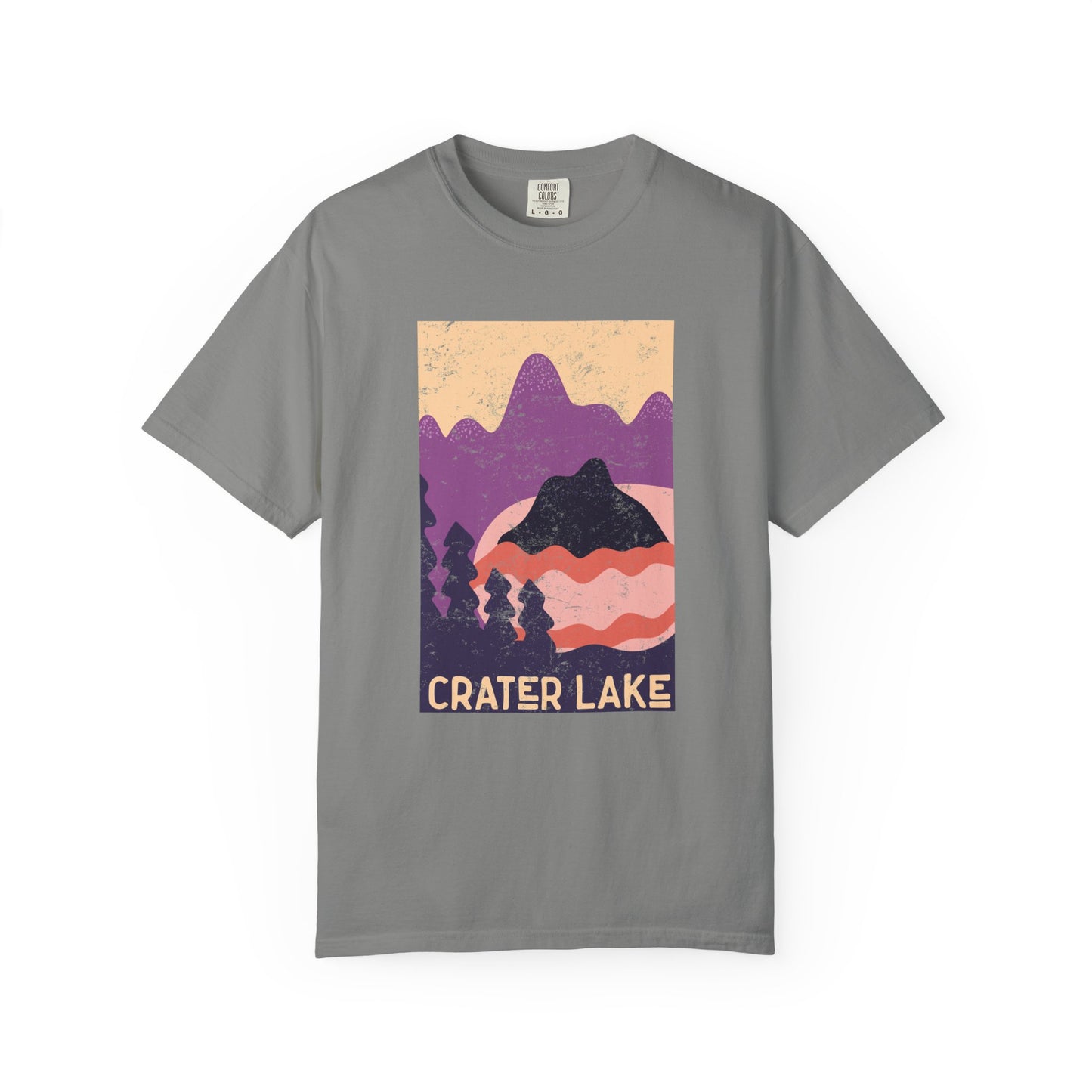 Crater Lake – Twilight Pines Tee