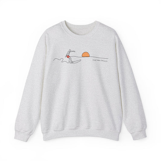 The Sunset Surfer Crew Sweatshirt