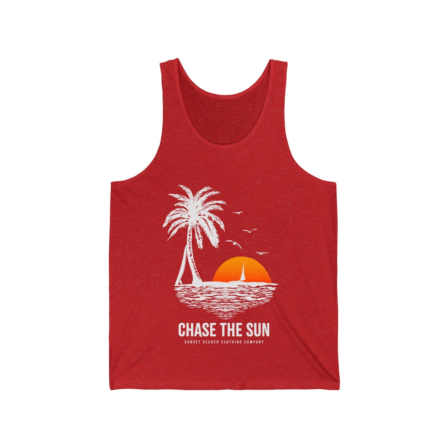 Chase The Sun Surf Island Tank Tee