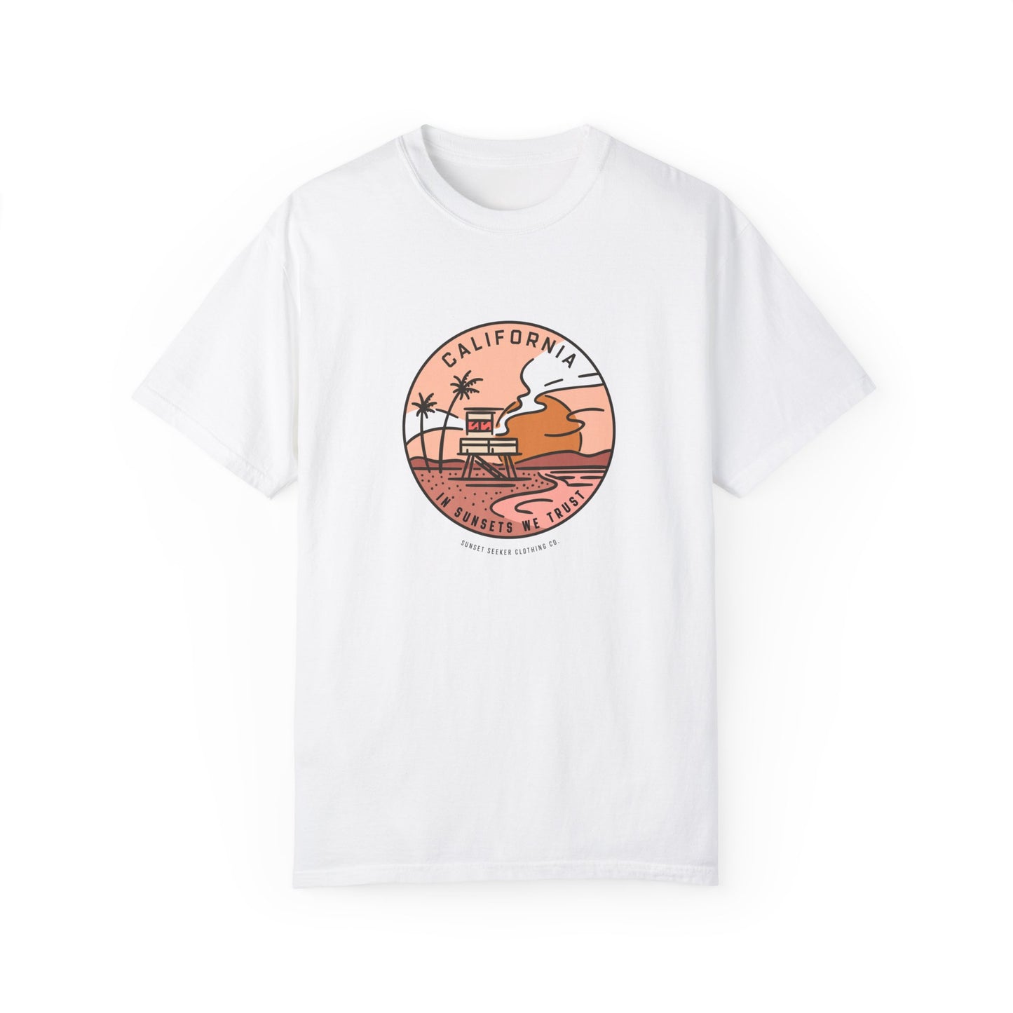 In Sunsets We Trust California T-Shirt