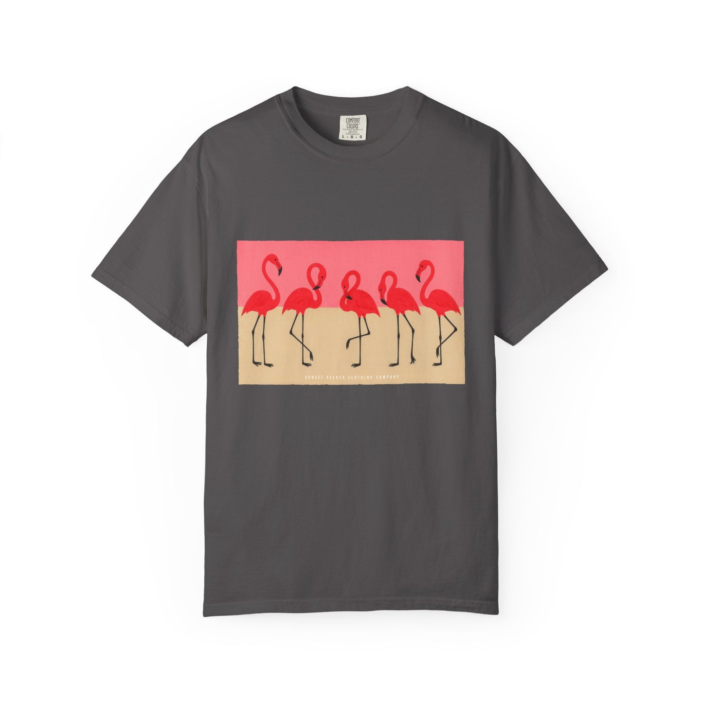 Flamingos' Sandbar Social Tee