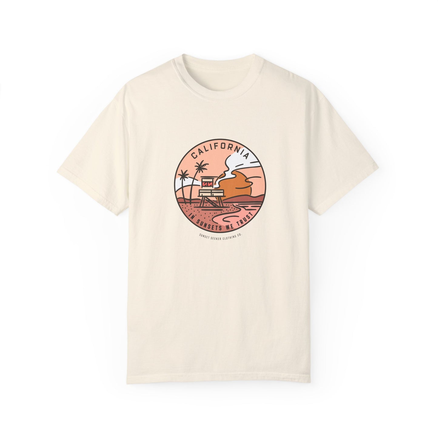 In Sunsets We Trust California T-Shirt