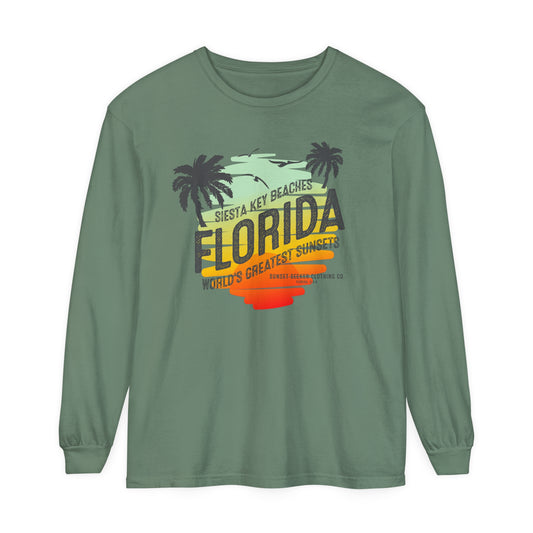 Siesta Key Beaches Long Sleeve Tee