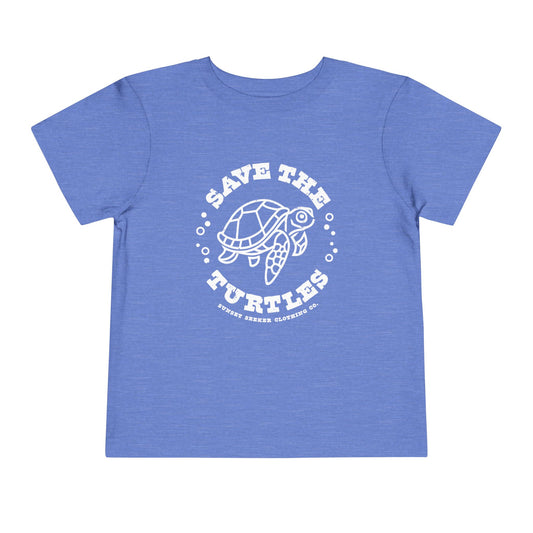 Toddler Save The Turtles T-Shirt (2T-5T)