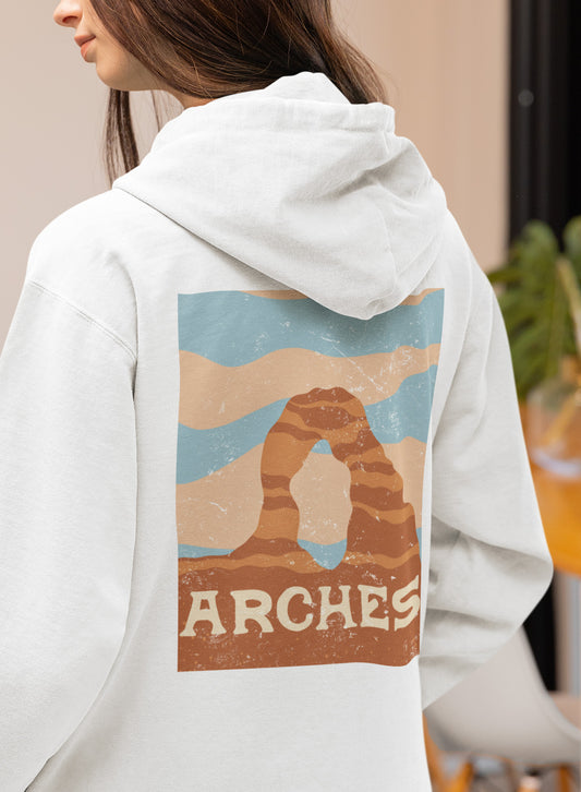 Arches – Vintage Desert Soft Hoodie