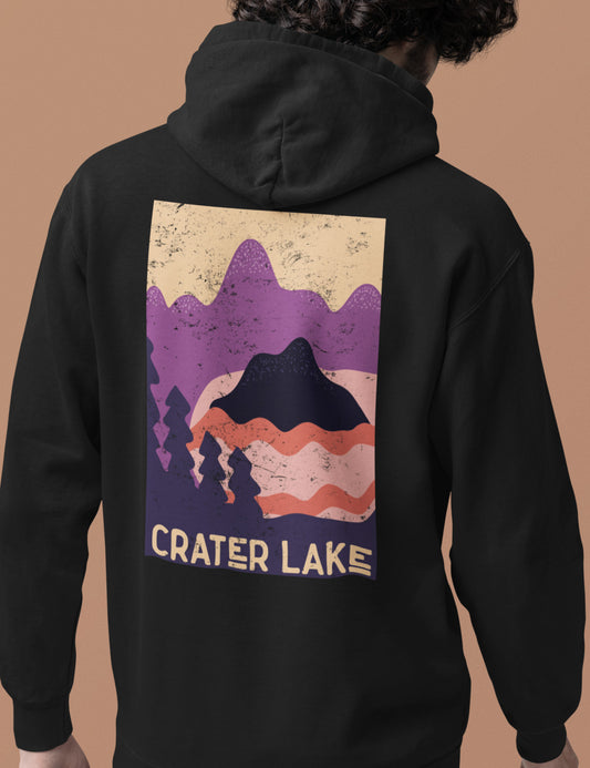 Crater Lake – Twilight Pines Soft Hoodie