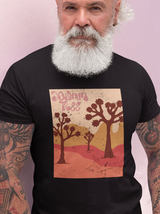 Joshua Tree – Retro Desert Grooves Tee